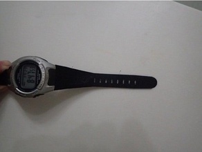 watch strap set casio w 42m ladies sports accessories 3d print model - Mito3D