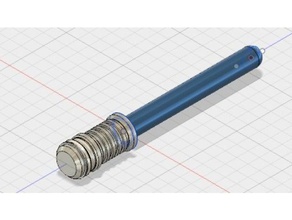 sabre laser porte-stylo de l'organisation le titulaire la lumière stylet star wars 3d print model - Mito3D