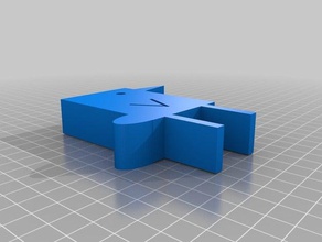 square twitter 3d-drucken 3d print model - Mito3D