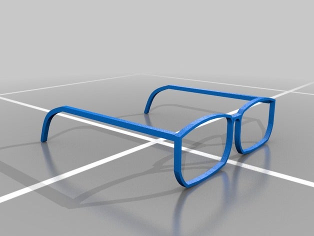 glasses 3D print model - Mito3D