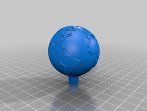Erde spinner mp-wählen Sie mini 3d-drucken 3d print model - Mito3D