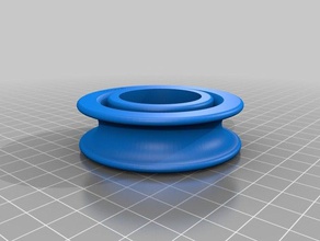 puleggia con cuscinetto a sfera il fai da te su misura 3d print model - Mito3D
