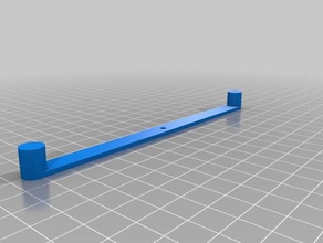 simple center finder - parametric hand tools openscad woodworking 3d print model - Mito3D