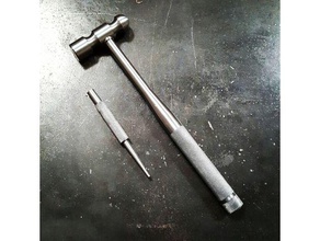 machiniste marteau à panne ronde outils 3d print model - Mito3D