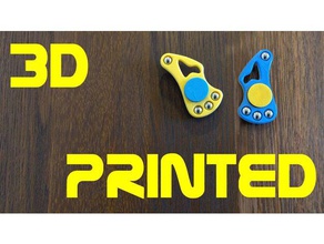 asymétrique fidget spinner jouets & jeux jouet 3d print model - Mito3D