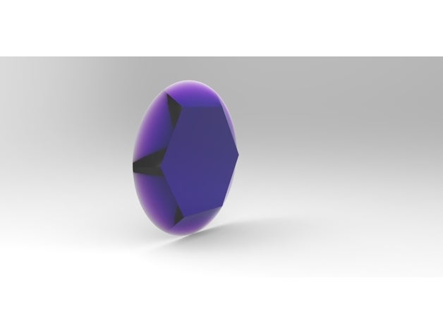 améthyste pierres précieuses accessoires 3dmodel 3dprint l'améthyste amethystcosplay cosplay prop crystalgems cristal le prototype stevenuniverse steven univers 3D print model - Mito3D