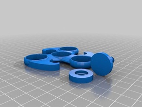 fancy finger spinner toys & games fidget 3d print model - Mito3D