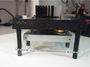 udoo x86 antenna mount electronics 3d print model - Mito3D