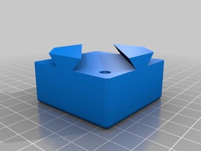 impossible dove tail puzzle puzzles dovetail 3d print model - Mito3D