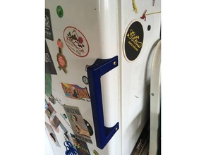 refrigerator handle kitchen & dining 3d print model - Mito3D