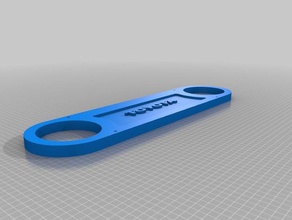 fj40 griglia catena chiave segni e loghi la keychain toyota 3d print model - Mito3D