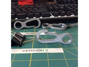 interlocking hook v2 - bump pintle gudgeon tools 3d print model - Mito3D
