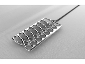 parametric necklace jewelry 3d printer printing diy fashion 3d print model - Mito3D