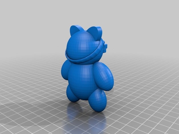 panda 3D print model - Mito3D