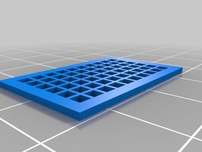 özelleştirilmiş breadboard benim elektronik 3d print model - Mito3D