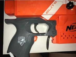 nerf stryfe microinterruptor gatillo diy pistola 3d print model - Mito3D