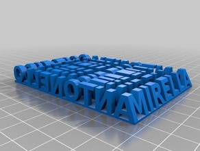mirella antobello Skulpturen kundengebundene 3d print model - Mito3D
