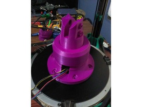 base geared lazy susan robotic arm project robotics 3d print model - Mito3D