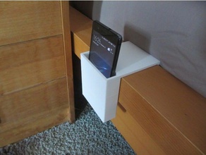 cama smarthpone titular do agregado familiar o quarto smartphone 3d print model - Mito3D