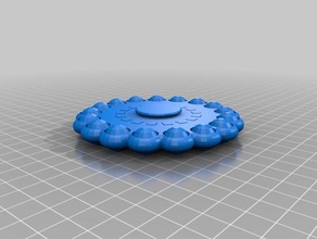 17 roulement à billes spinner 2 jouets mécaniques personnalisé 3d print model - Mito3D
