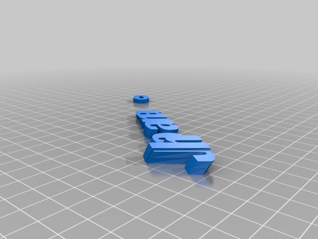 joa organização personalizado 3D print model - Mito3D