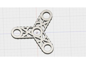 fidget spinner v2 hand zappeln Spielzeug 3d print model - Mito3D