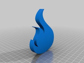 ncgeorges flame 3d printing 3d print model - Mito3D