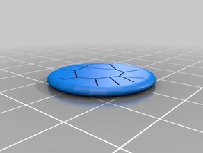25mm miniature bases props dnd token dungeons dragons base tabletop gaming 3d print model - Mito3D