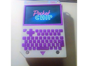 pocketchip quadratische Tasten 3d-drucken chichp nächste Sache nextthingco pocket-chip 3d print model - Mito3D