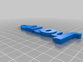 jhoanakey2 organización personalizado 3d print model - Mito3D