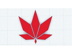 cannabis 3d printing grinder hanf herb plant symbol symbols weed 3d print model - Mito3D