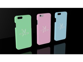 coque pour iphone 6 - Akelei Handy Fall columbine t l phone 3d print model - Mito3D