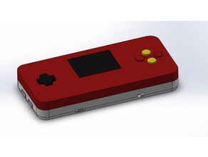 retropie zéro à bas prix de l'appareil portable les jeux vidéo pi raspberry 3d print model - Mito3D