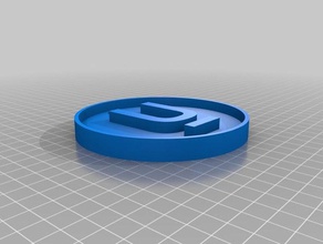 underbase rond keyholder La impresión en 3d 3d print model - Mito3D