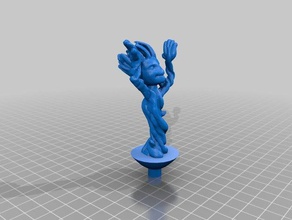 groot spinner La stampa 3d 3d print model - Mito3D