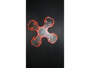 skull fidget spinner originally toys & games fidgetspinner hand toy punisher 3d print model - Mito3D