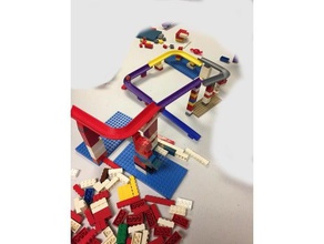 marble run construction toys 3d print model - Mito3D