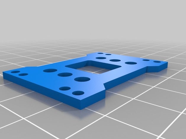 armattan camaleón hd gopro de la placa La impresión en 3d 3D print model - Mito3D