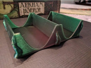 arkham horror-Phantasie-großes zwei-Karten-Halter 3d-drucken horror box - Karte card-Inhaber Halter 3d print model - Mito3D