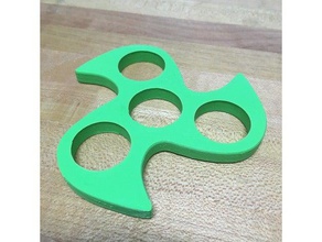 elegant spinner 3d printing edc fidget fidget-toy hand toy 3d print model - Mito3D