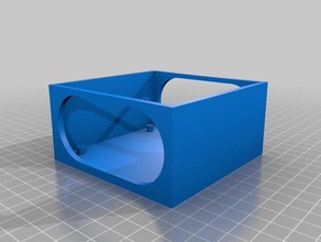 simple mount box electronics-salon 24 20 pin breakout board 3d printer parts 3d print model - Mito3D