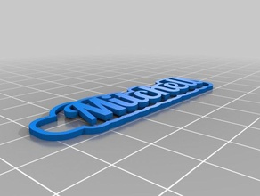 mitchell 2 Schlüsselanhänger kundengebundene 3d print model - Mito3D
