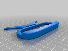 kite handle v2 sport & outdoors spool 3d print model - Mito3D
