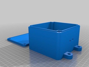 bigger box buttons electronics customized 3d print model - Mito3D
