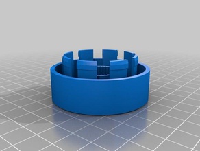 innogy rwe akıllı ev sıcaklık kontrol düğmesi yedek parça ısıtıcı 3d print model - Mito3D