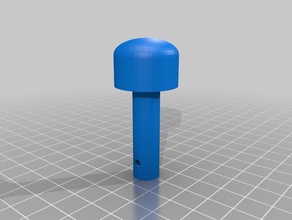 real fan knob - asko replacement parts customized 3d print model - Mito3D