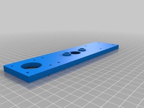 base do suporte eletrônica 3d print model - Mito3D