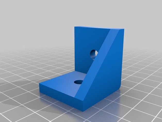 my customized angle bracket diy 3D print model - Mito3D