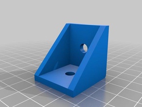 my customized angle bracket diy 3d print model - Mito3D