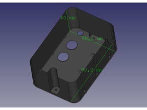 xh-w1411 le bricolage paramétrique 3d print model - Mito3D